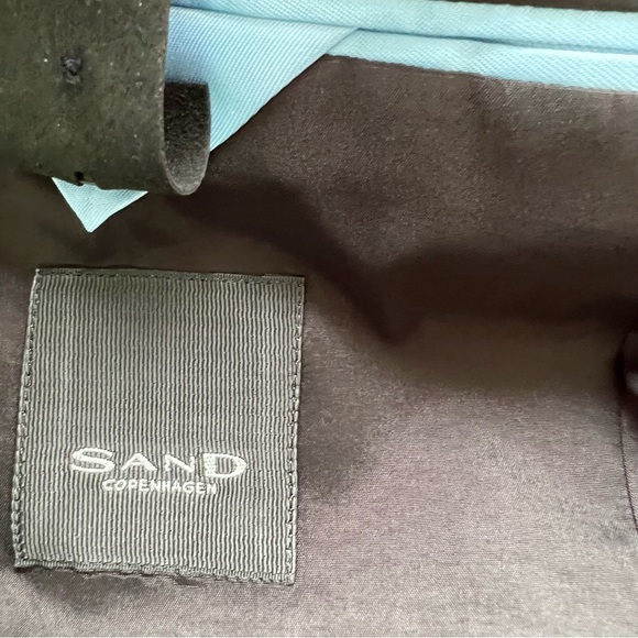 Sand Copenhagen Wool Blend Gray Blazer.  Size EU48/US38 - Picture 7 of 11